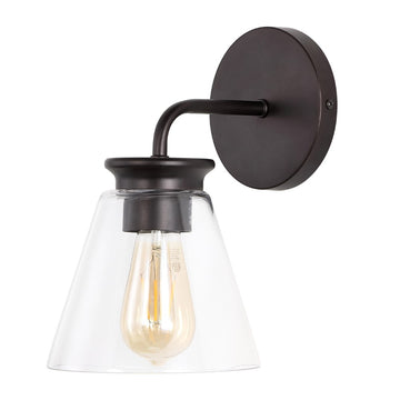 Kondo Modern Farmhouse Iron LED Vanity - JONATHAN Y